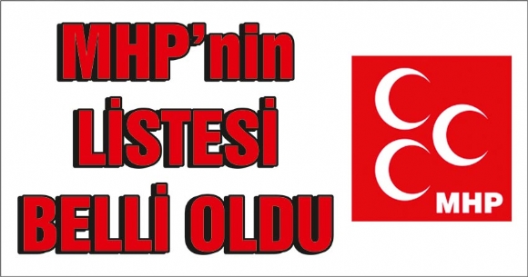 TE MHP'NN ADAYLARI